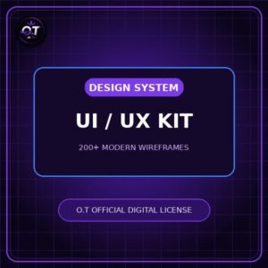 منظومة تصميم واجهات التطبيقات والمواقع O.T UI/UX Design Kit